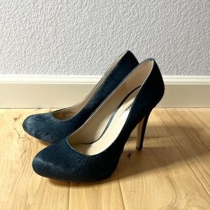 INC Platform Heels in Teal, Size 8